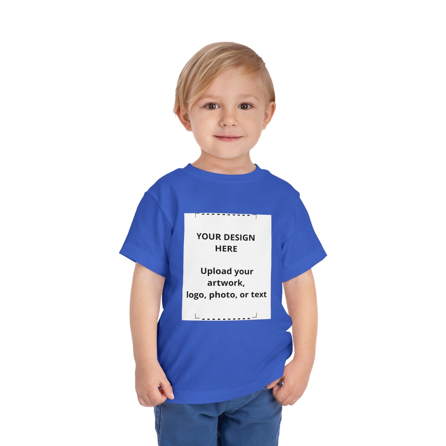 Custom Toddler Tee — Personalized Kids Short Sleeve Shirt