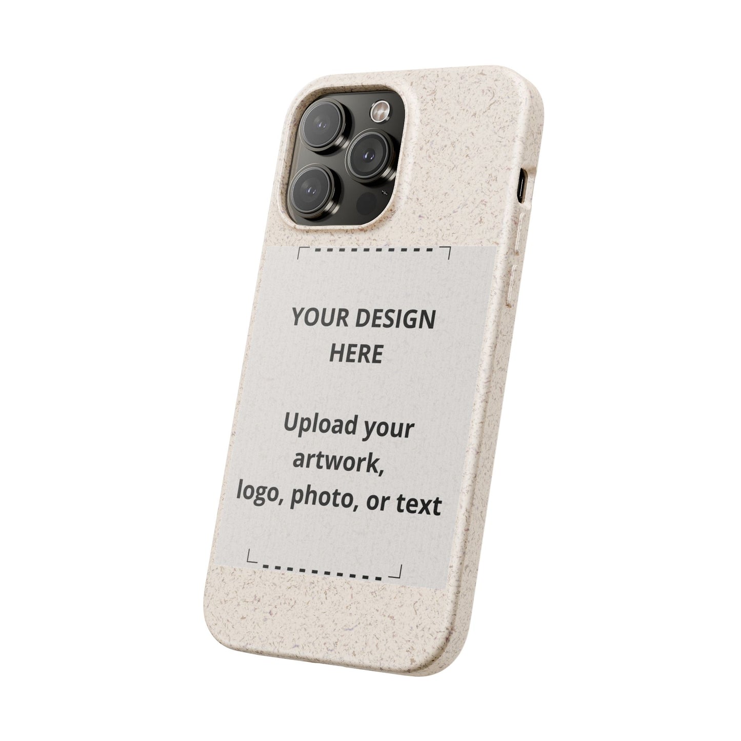 Biodegradable Custom Phone Case — Eco-Friendly Personalized iPhone Cover