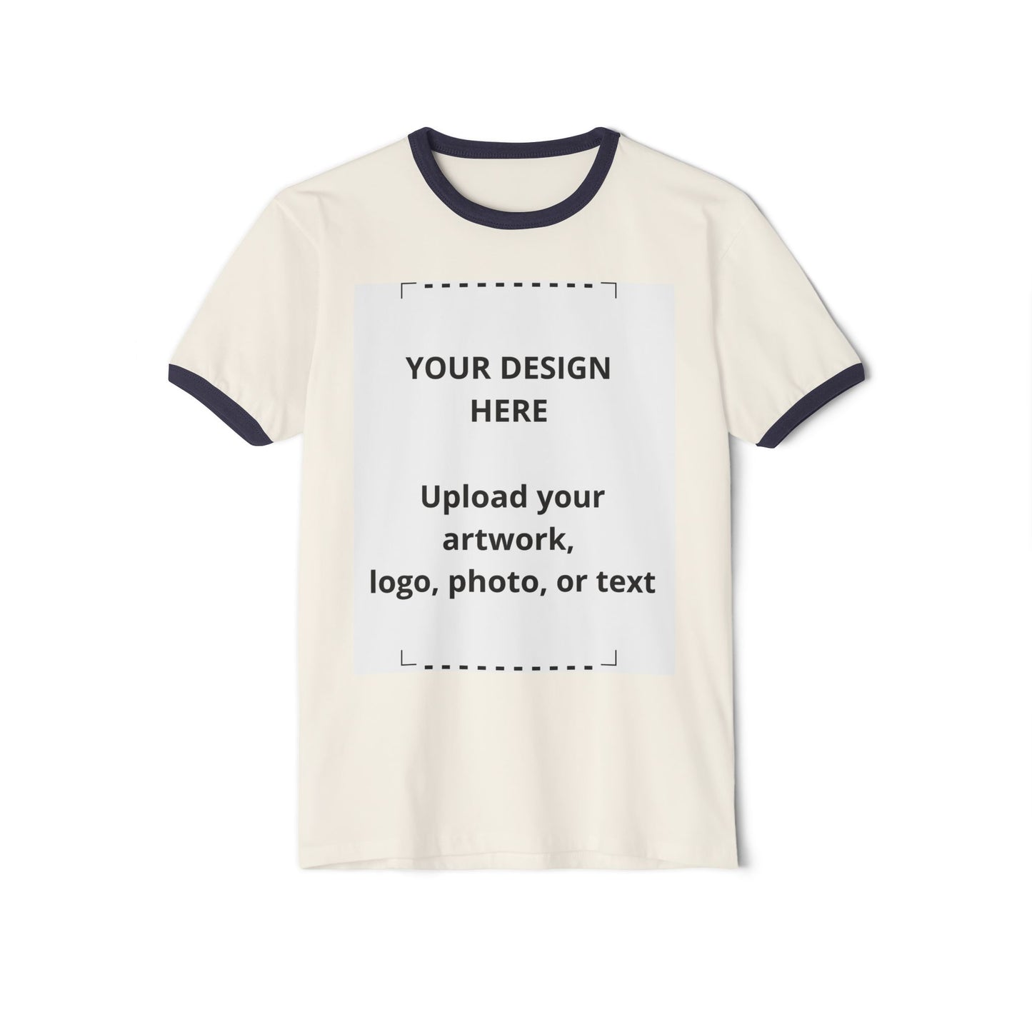 Retro Ringer T-Shirt — Customizable Vintage Style Tee