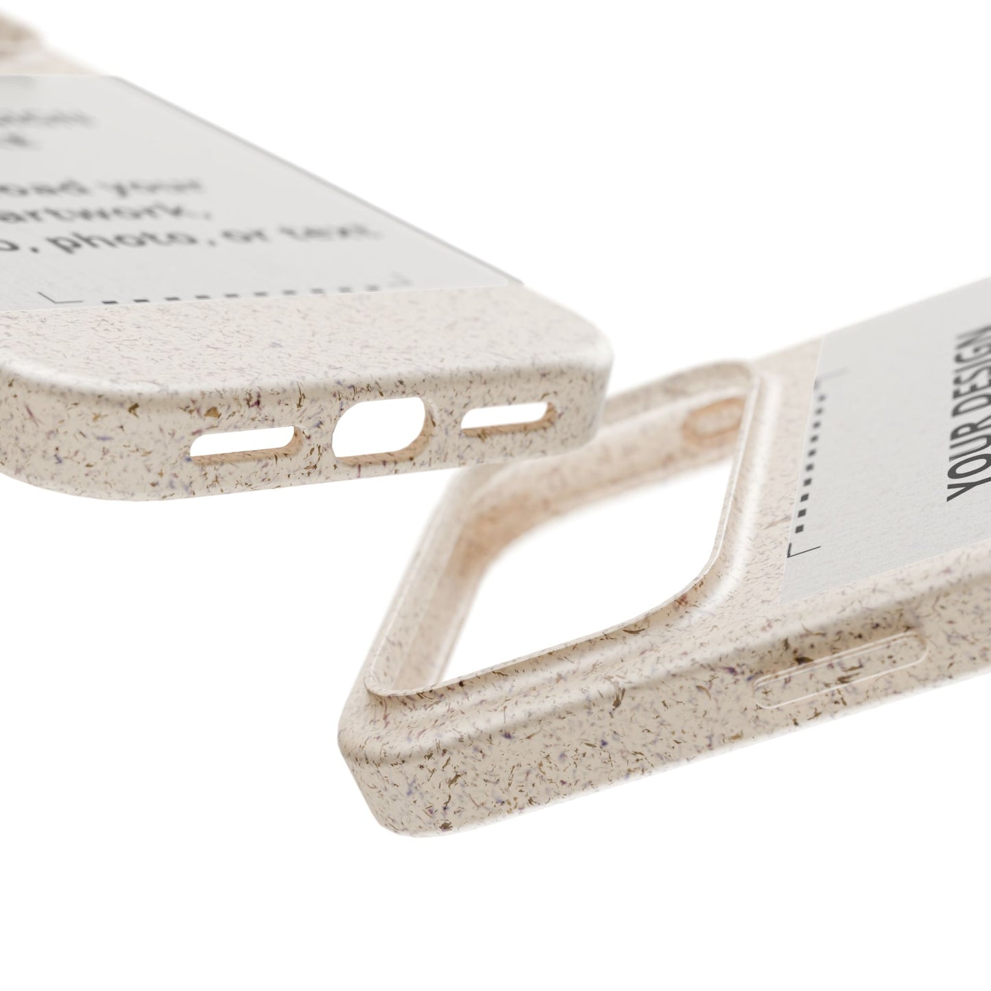 Biodegradable Custom Phone Case — Eco-Friendly Personalized iPhone Cover