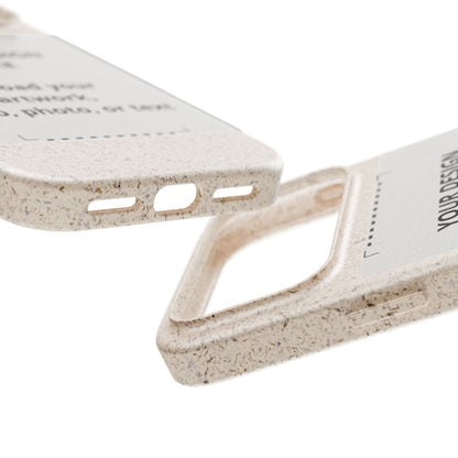 Biodegradable Custom Phone Case — Eco-Friendly Personalized iPhone Cover