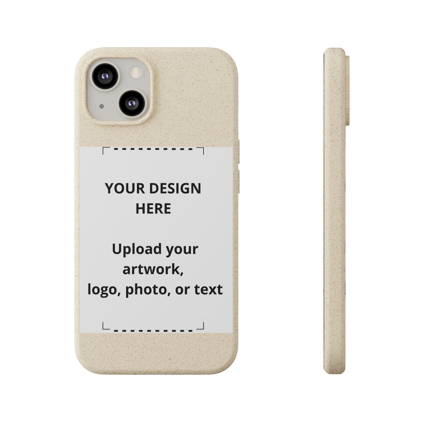 Biodegradable Custom Phone Case — Eco-Friendly Personalized iPhone Cover