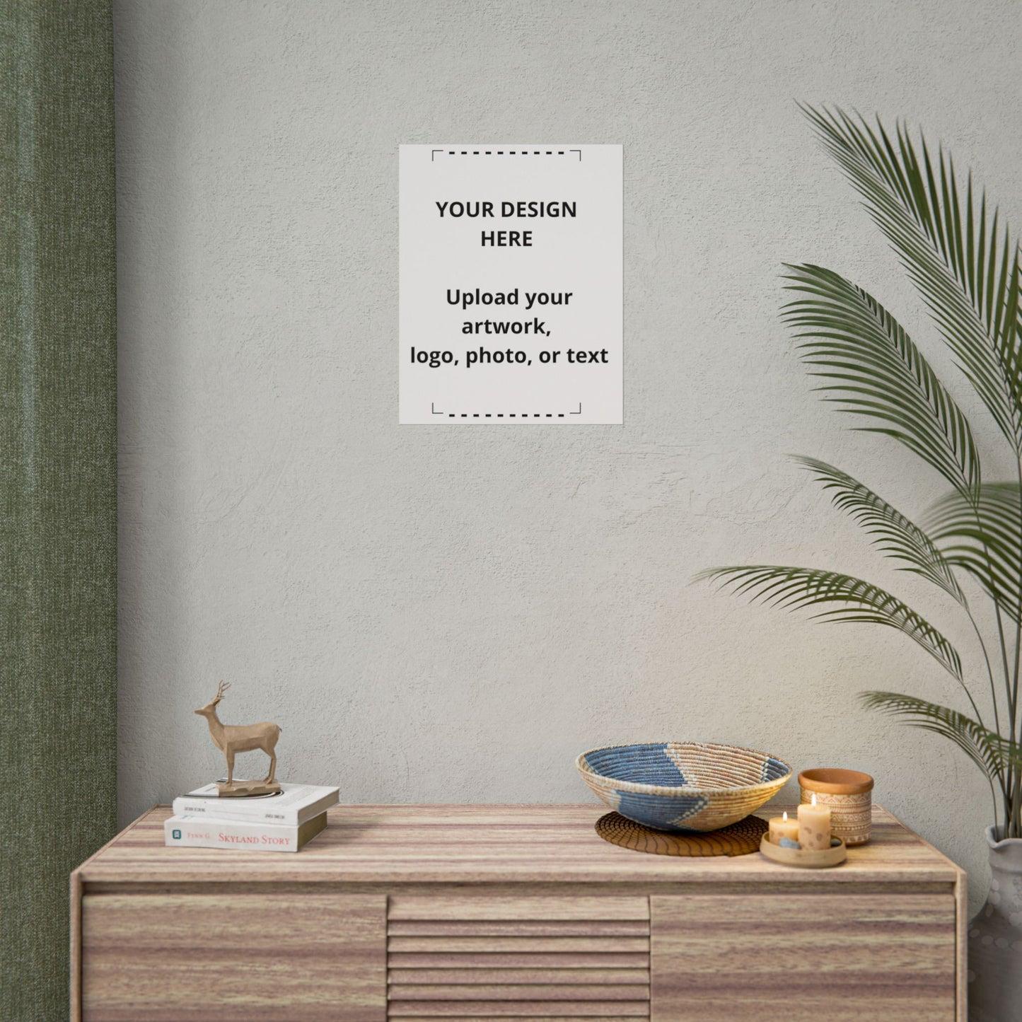 Custom Rolled Poster – Personalized Photo, Art & Text Print