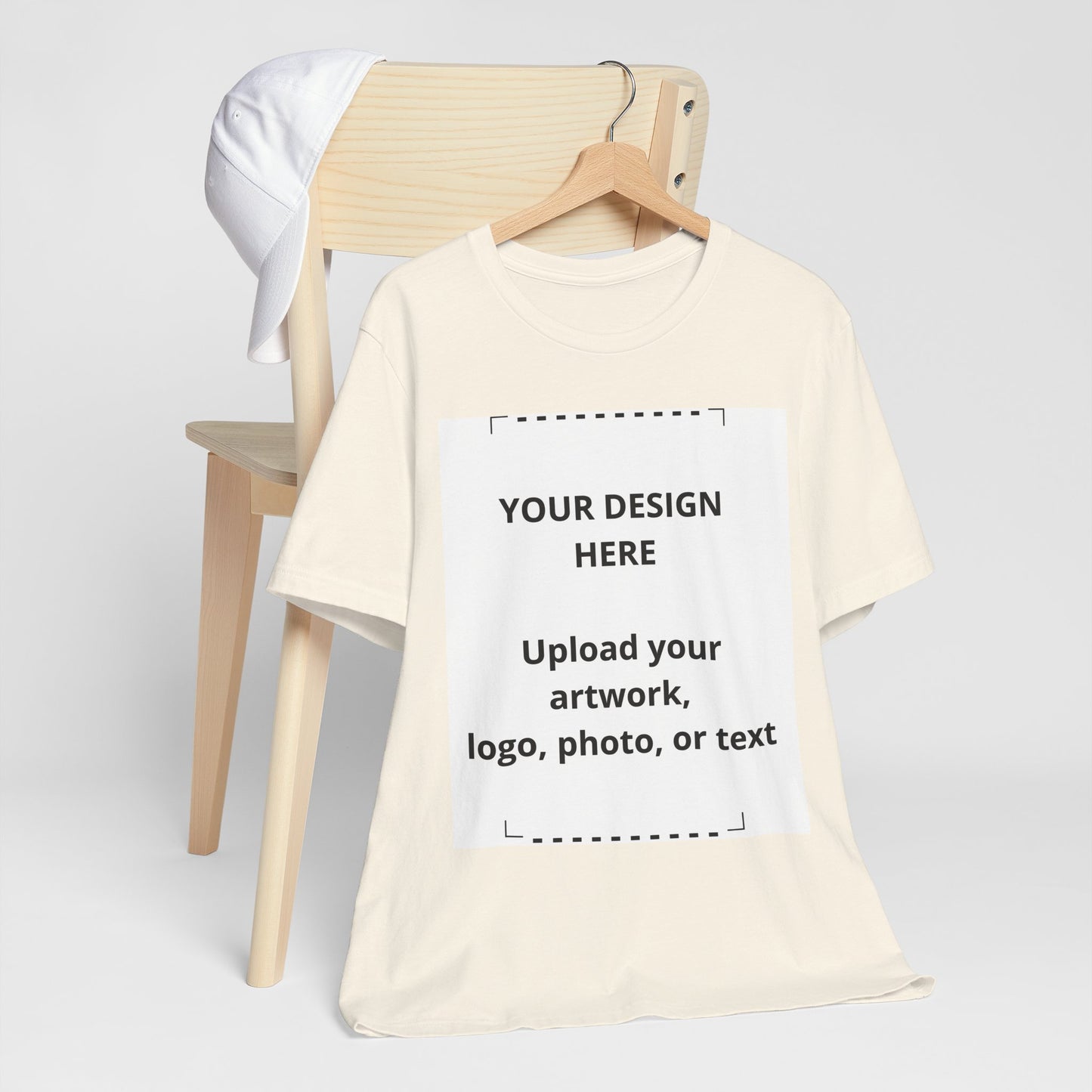 Custom Graphic T‑Shirt — Personalized Upload Tee (Add Your Design, Logo, Photo or Text)