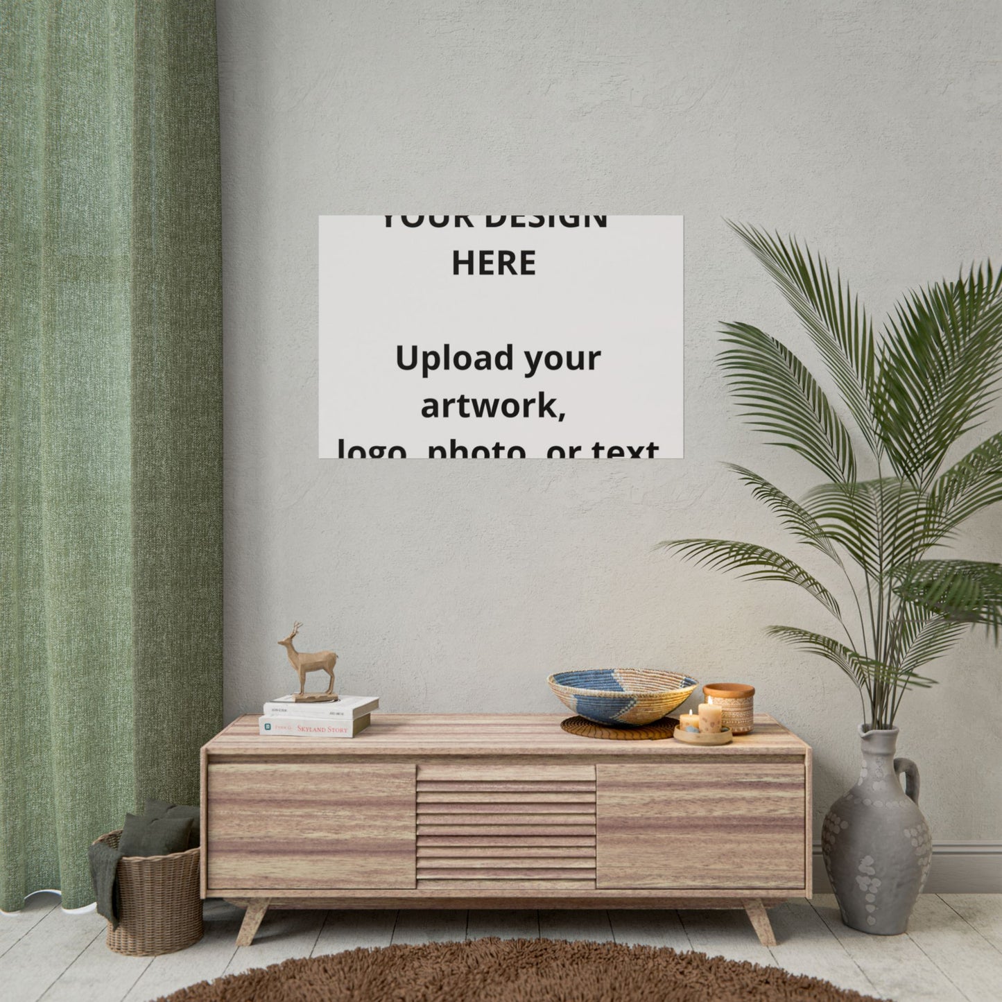 Custom Rolled Poster – Personalized Photo, Art & Text Print