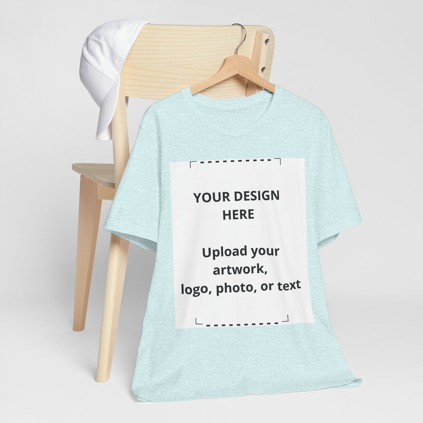 Custom Graphic T‑Shirt — Personalized Upload Tee (Add Your Design, Logo, Photo or Text)