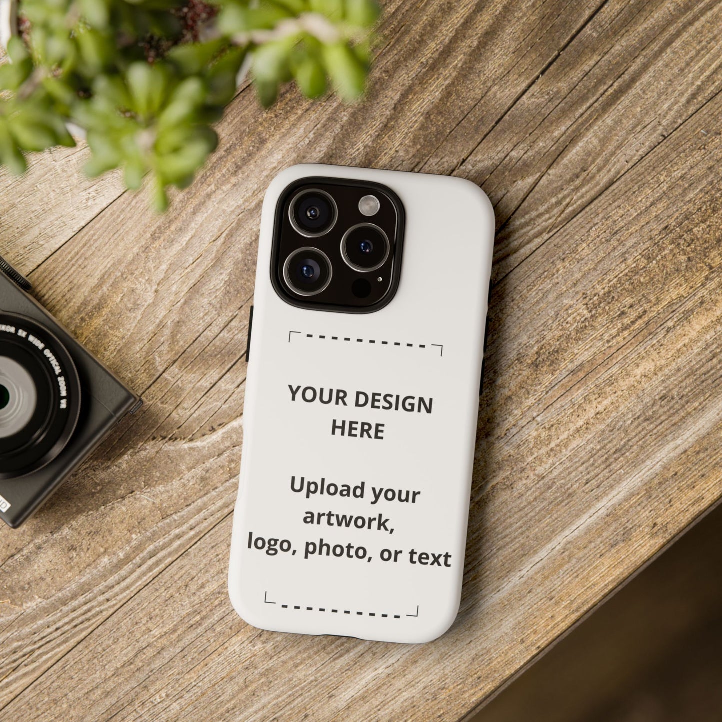 Custom Tough Phone Case — Personalized Protective Phone Cover