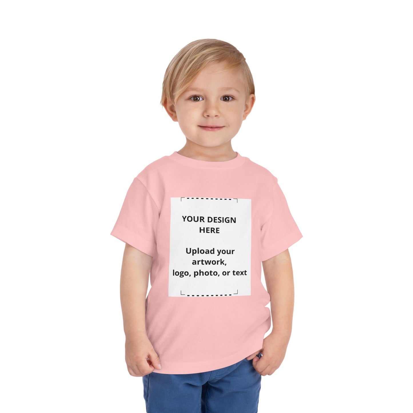 Custom Toddler Tee — Personalized Kids Short Sleeve Shirt