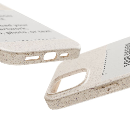 Biodegradable Custom Phone Case — Eco-Friendly Personalized iPhone Cover