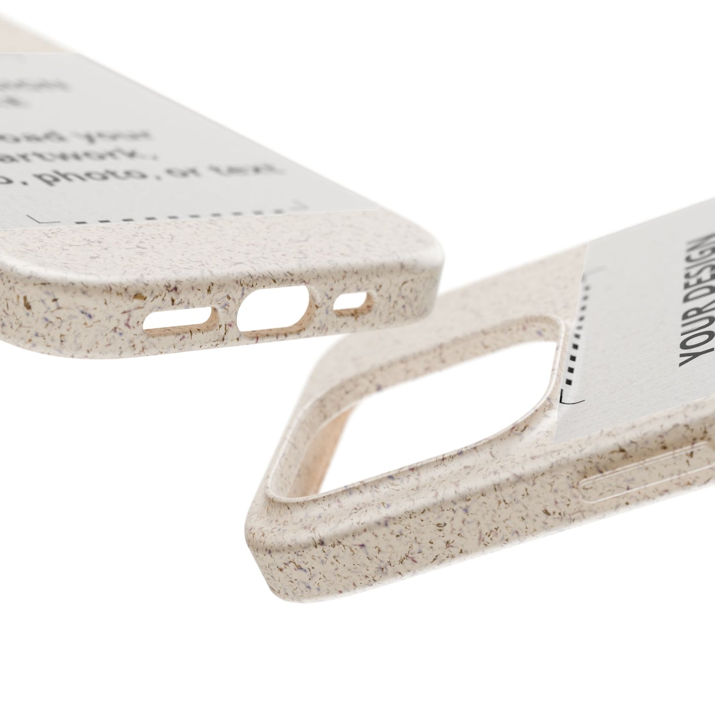 Biodegradable Custom Phone Case — Eco-Friendly Personalized iPhone Cover
