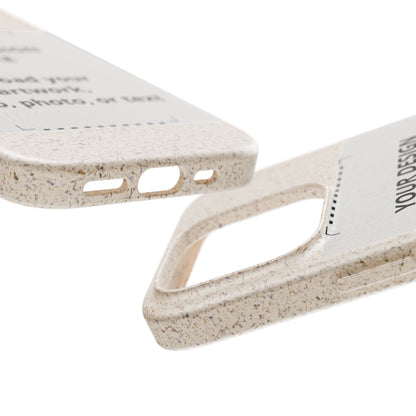 Biodegradable Custom Phone Case — Eco-Friendly Personalized iPhone Cover