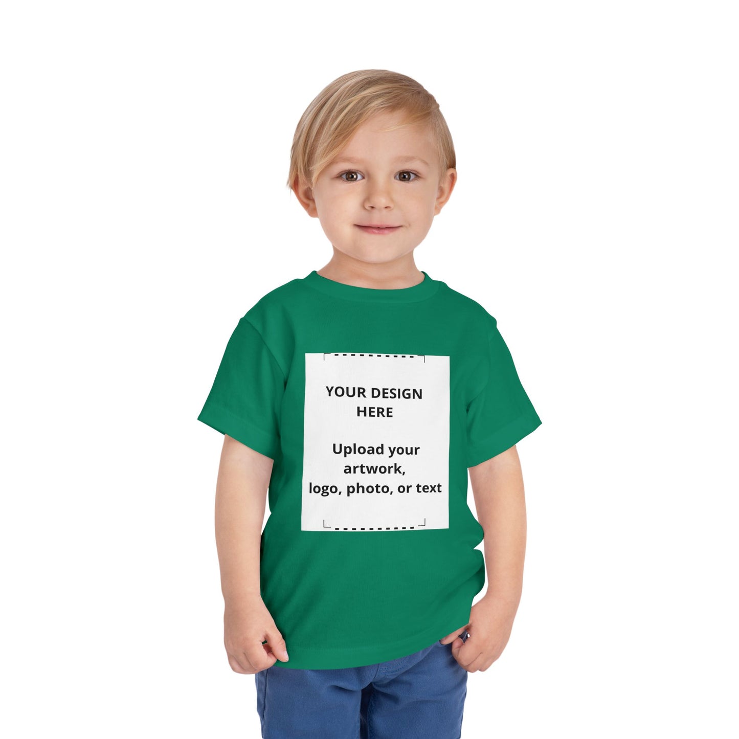 Custom Toddler Tee — Personalized Kids Short Sleeve Shirt