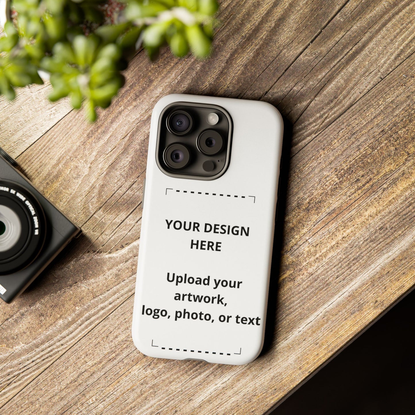 Custom Tough Phone Case — Personalized Protective Phone Cover