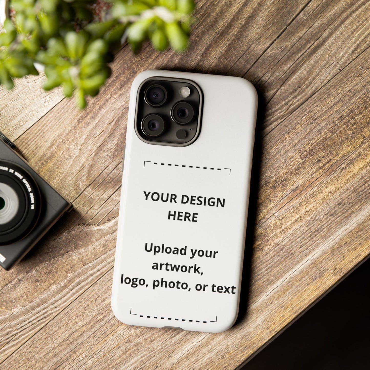 Custom Tough Phone Case — Personalized Protective Phone Cover