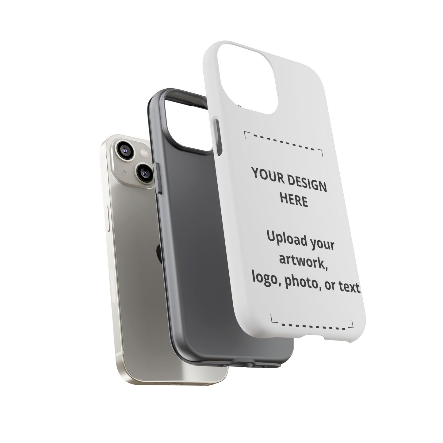 Custom Tough Phone Case — Personalized Protective Phone Cover