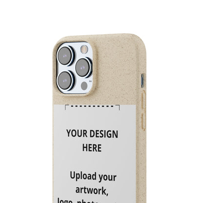 Biodegradable Custom Phone Case — Eco-Friendly Personalized iPhone Cover