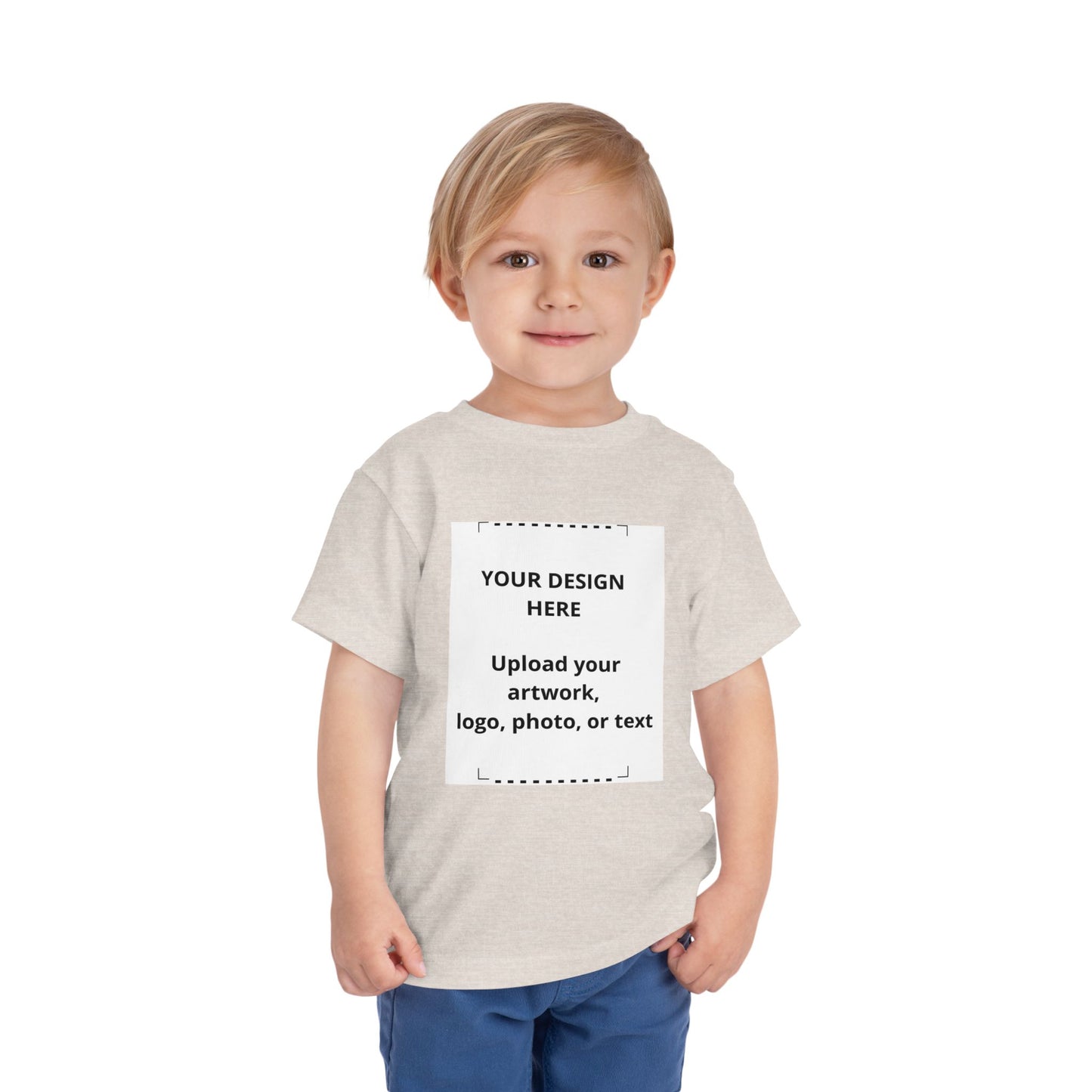 Custom Toddler Tee — Personalized Kids Short Sleeve Shirt