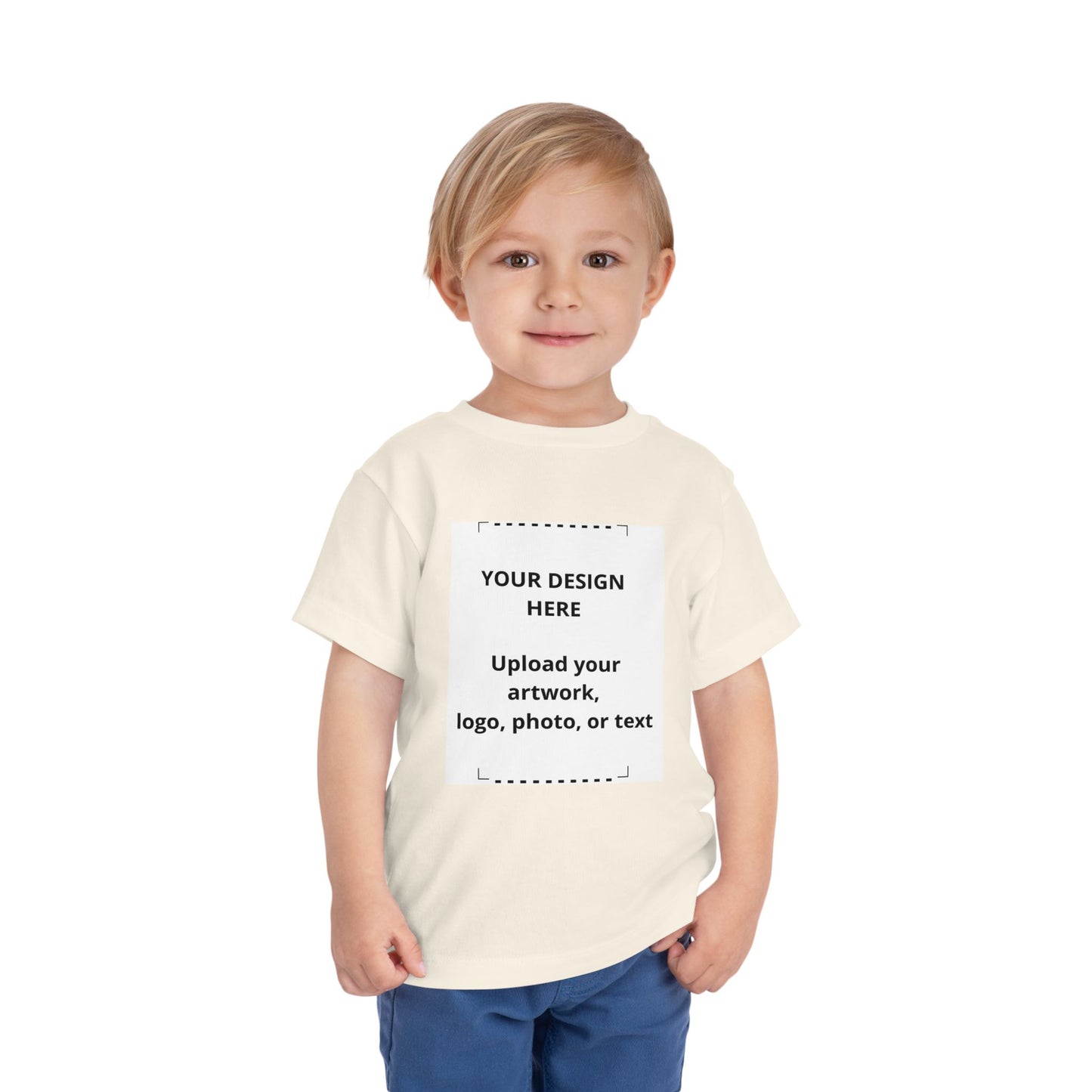 Custom Toddler Tee — Personalized Kids Short Sleeve Shirt