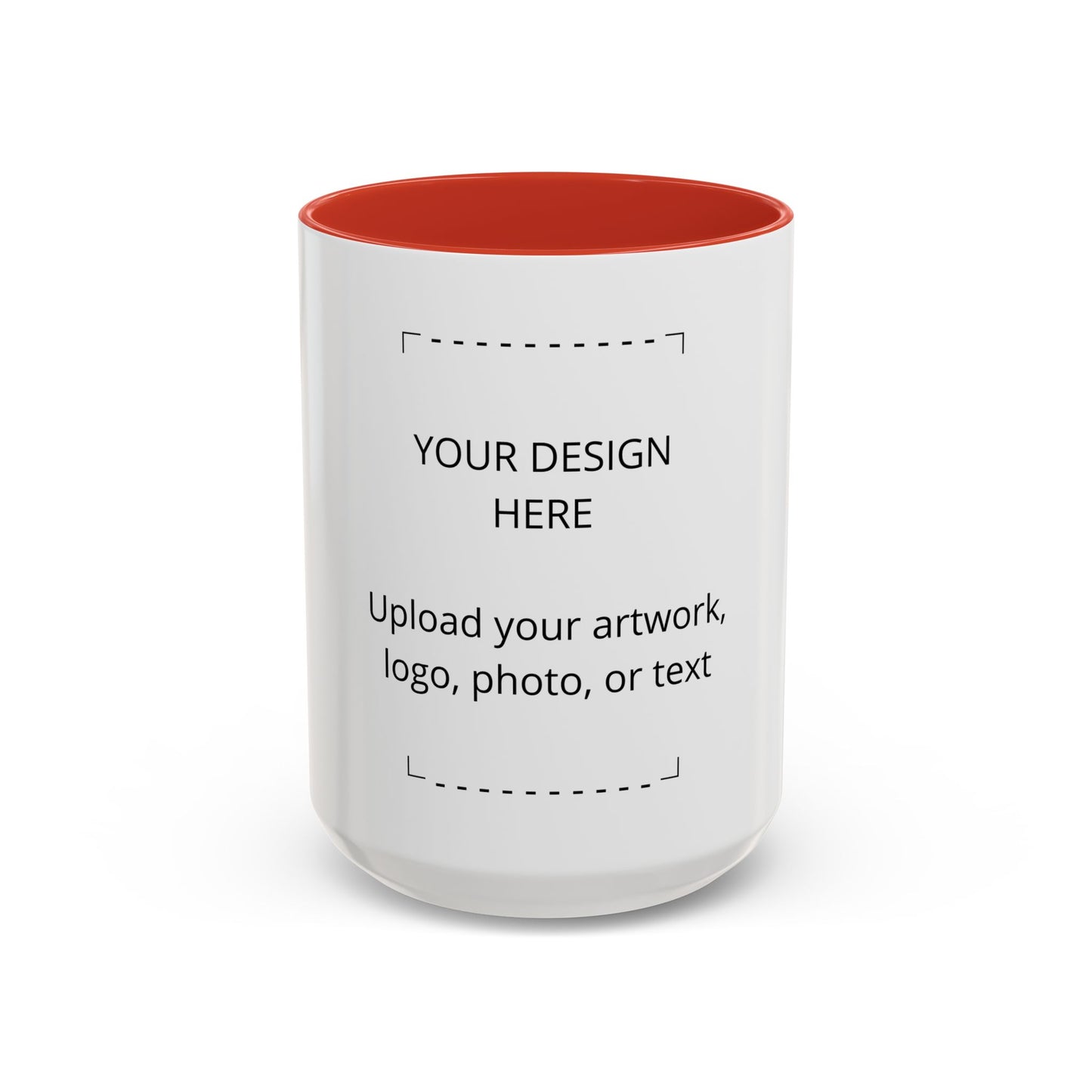 Accent Coffee Mug — Customizable Two-Tone 11/15oz Ceramic Mug