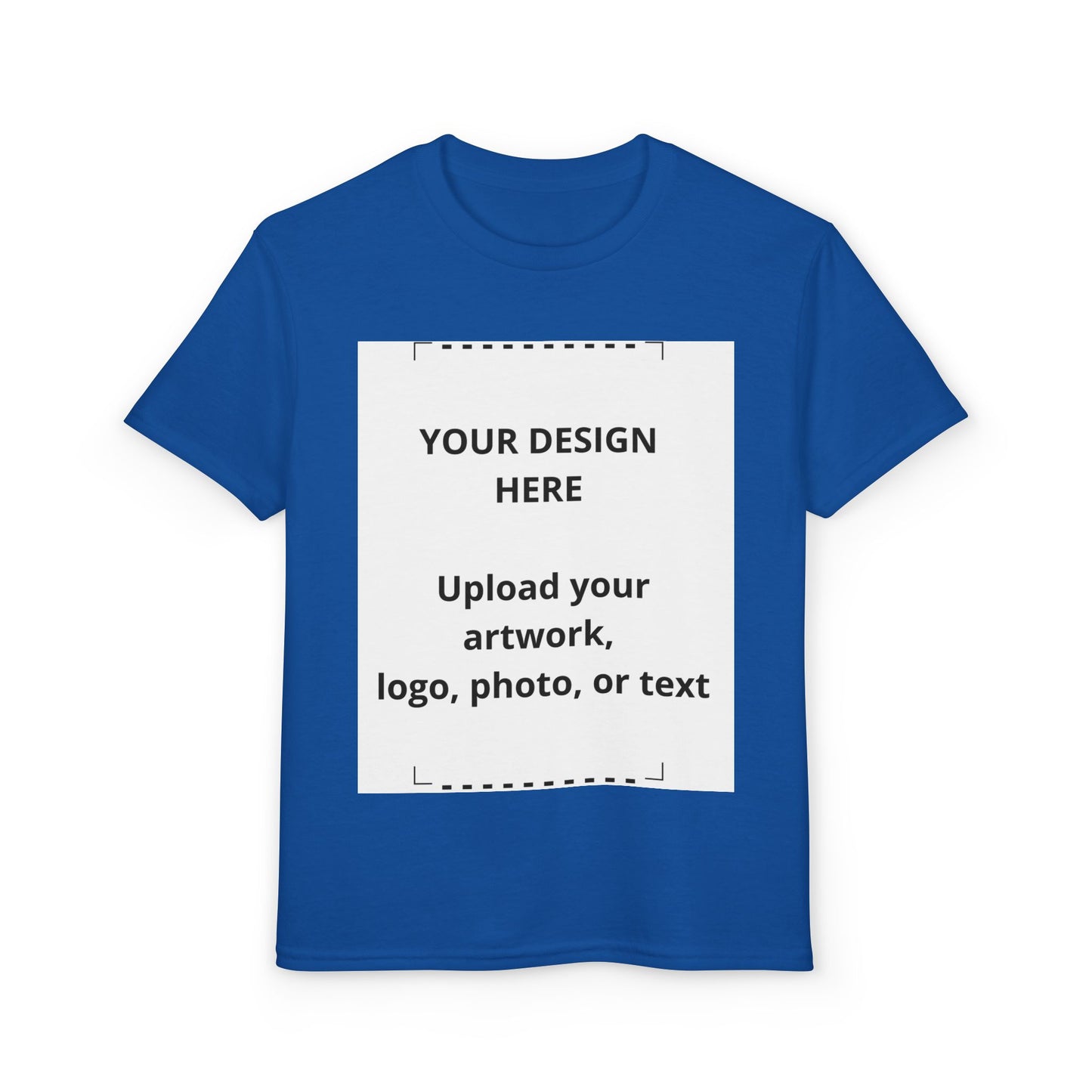 Youth T-Shirt — Customizable Youth DryBlend Tee (Upload Your Design)