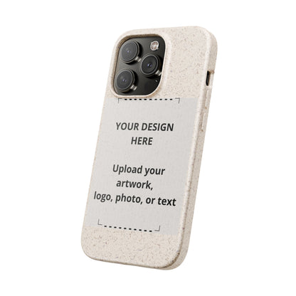 Biodegradable Custom Phone Case — Eco-Friendly Personalized iPhone Cover