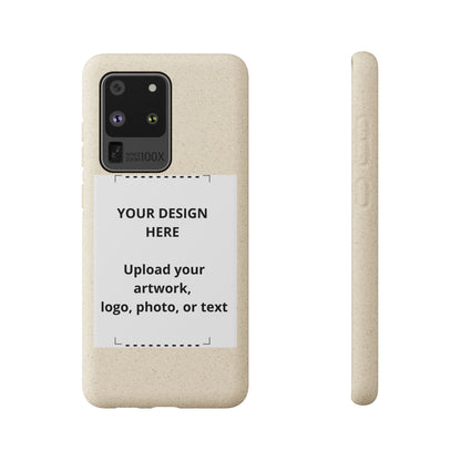 Biodegradable Custom Phone Case — Eco-Friendly Personalized iPhone Cover
