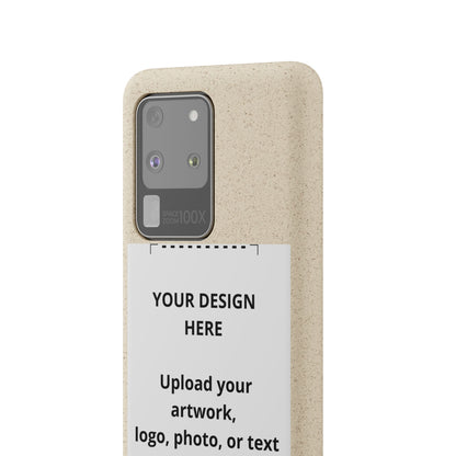 Biodegradable Custom Phone Case — Eco-Friendly Personalized iPhone Cover