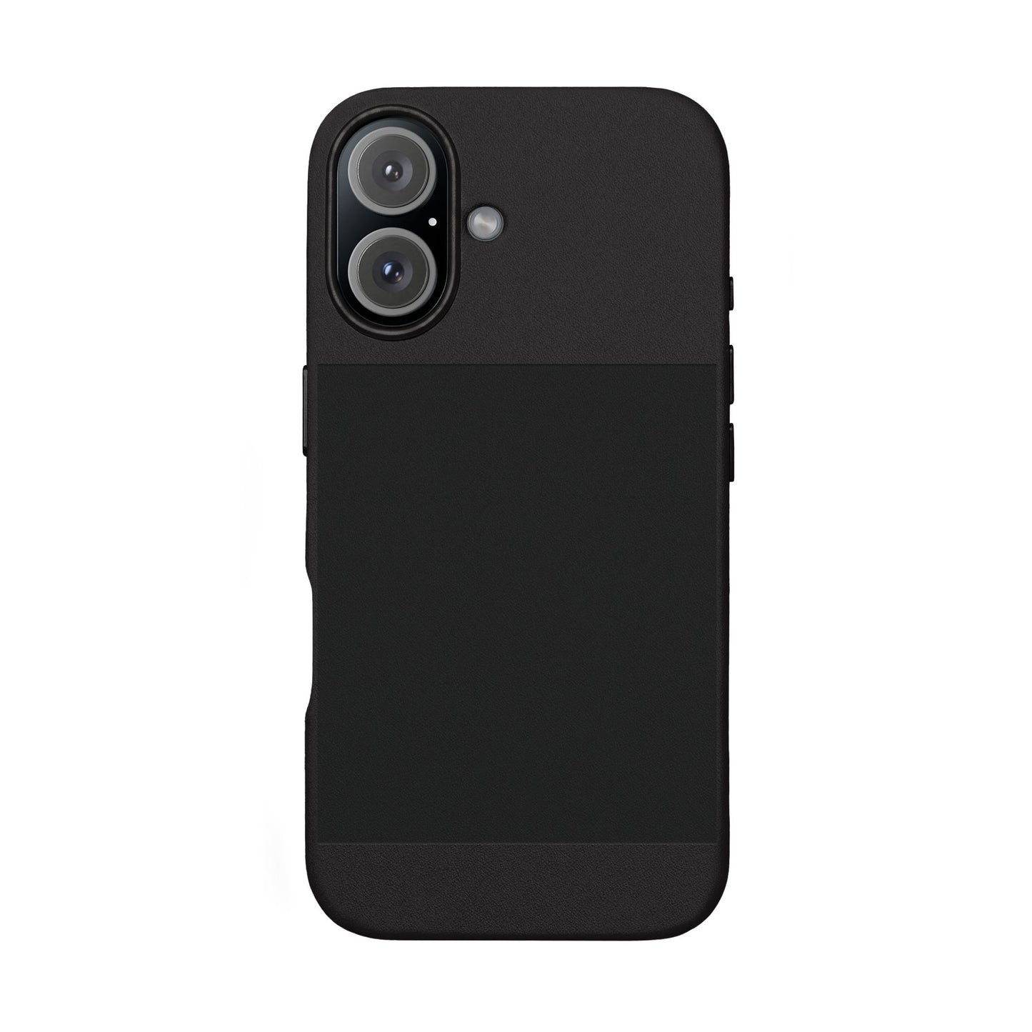Engravable PU Leather Phone Case — Custom Minimalist Protective Cover