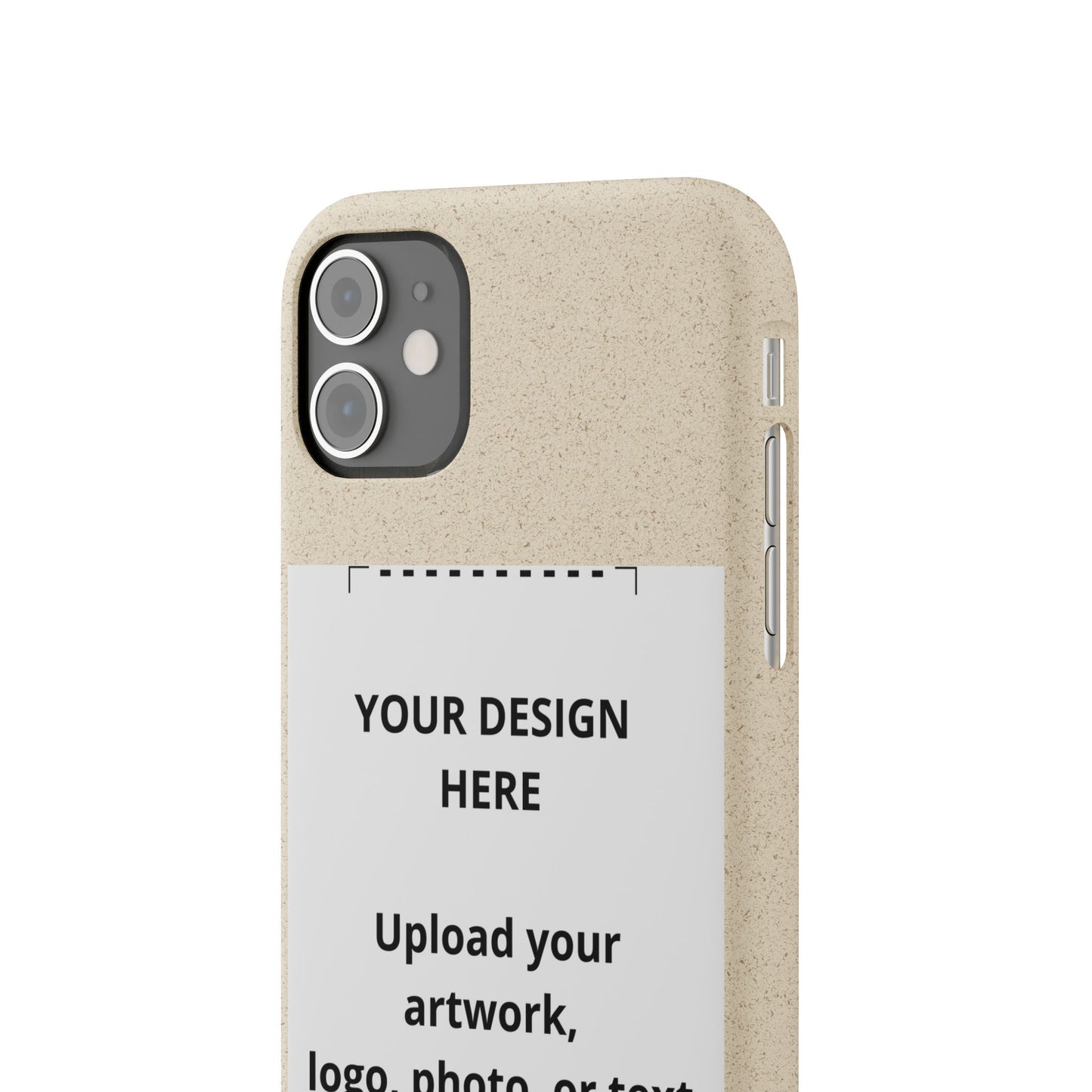 Biodegradable Custom Phone Case — Eco-Friendly Personalized iPhone Cover