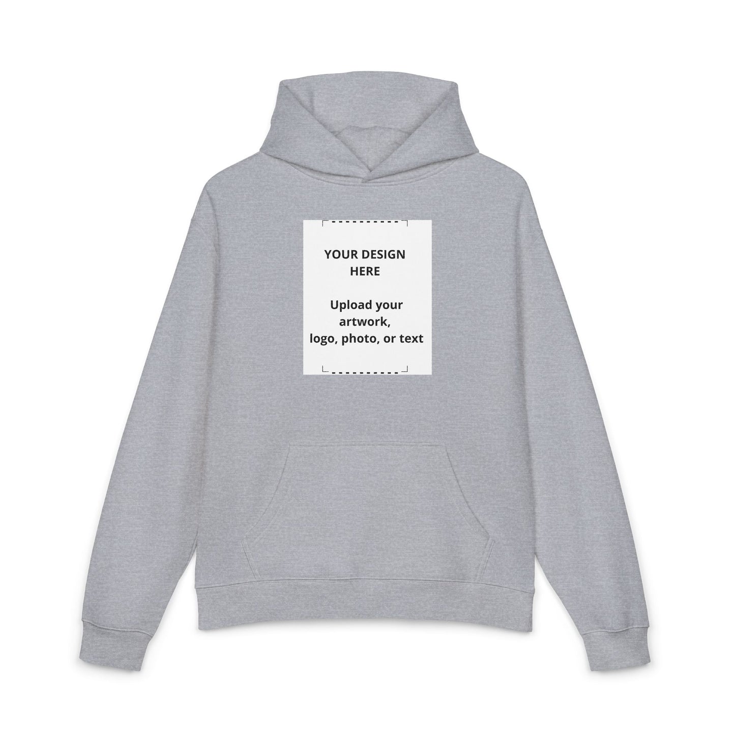 Custom Relaxed Hoodie – Personalized Graphic Pullover