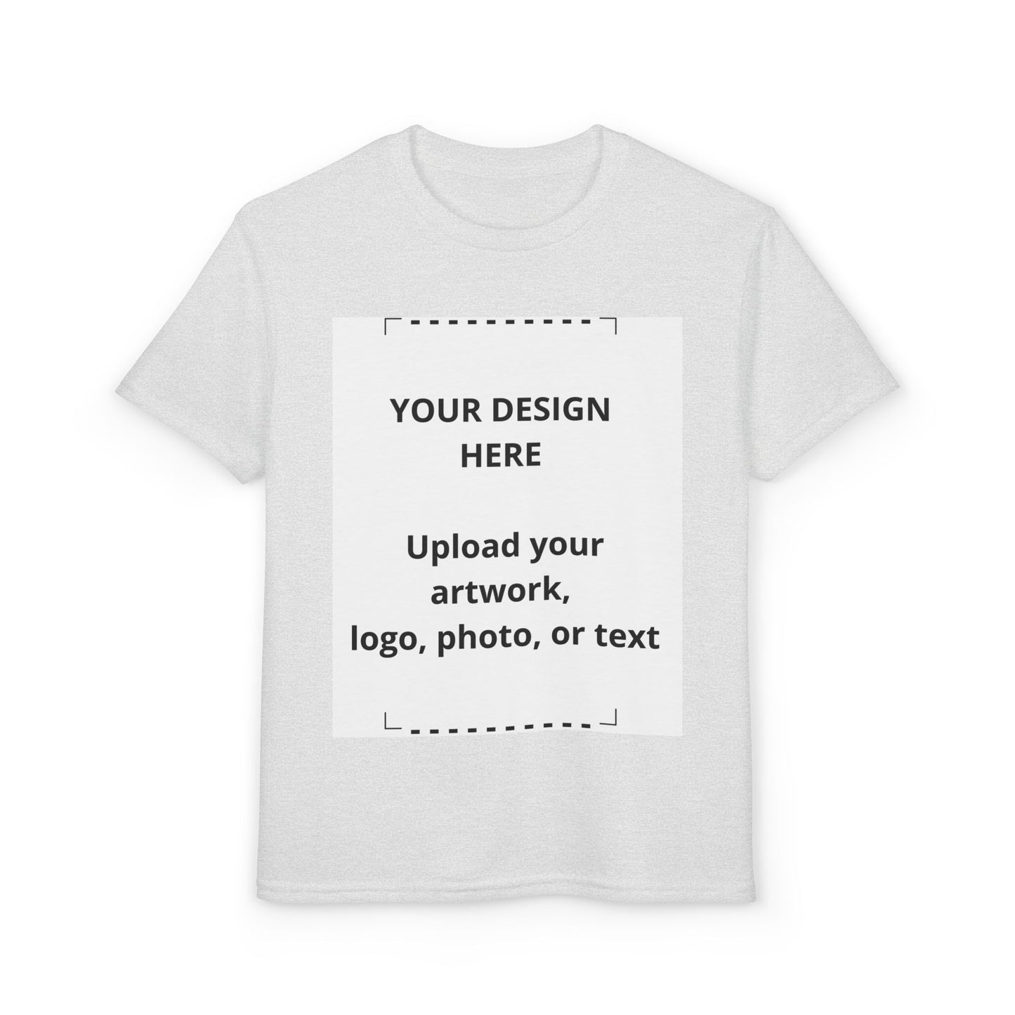 Youth T-Shirt — Customizable Youth DryBlend Tee (Upload Your Design)