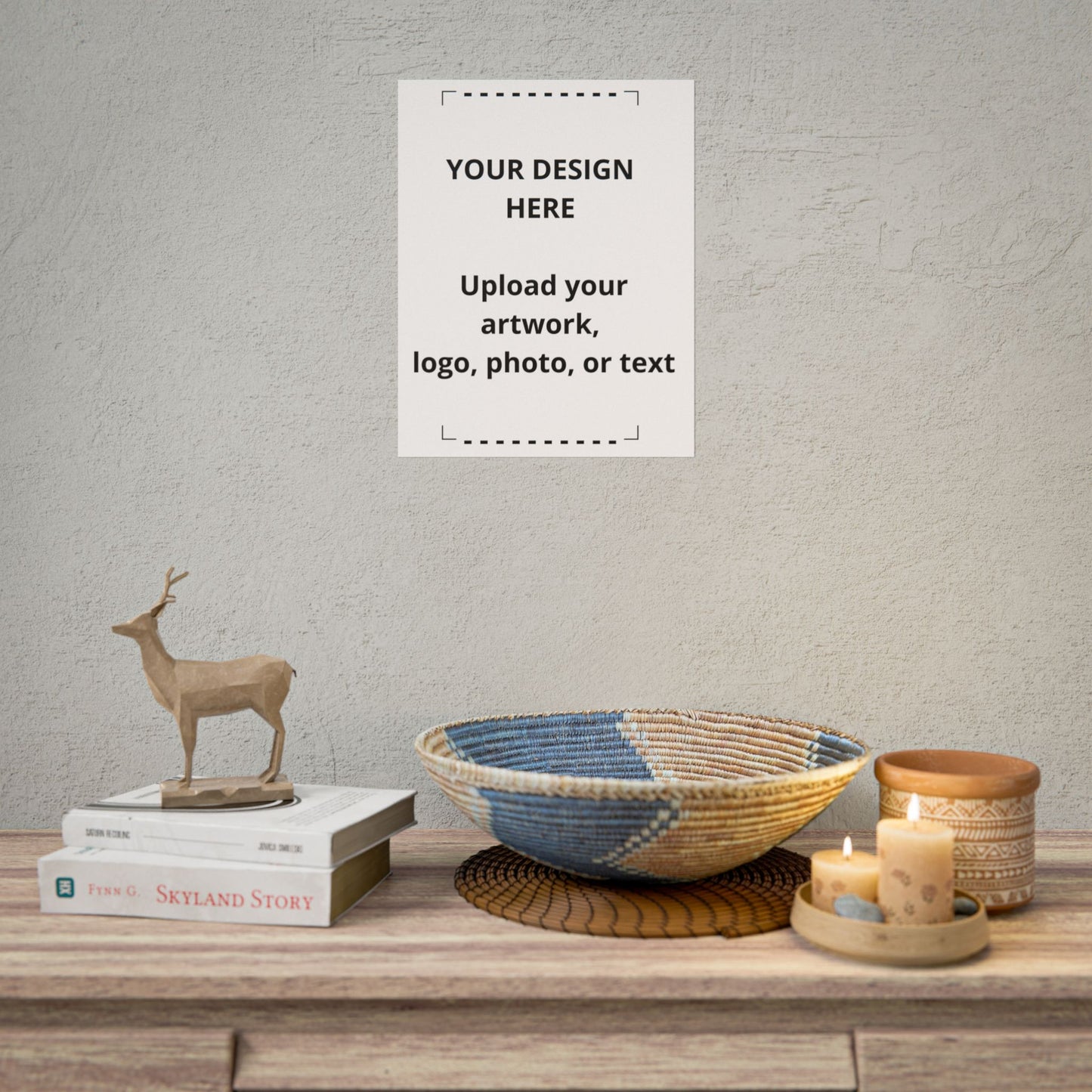 Custom Rolled Poster – Personalized Photo, Art & Text Print