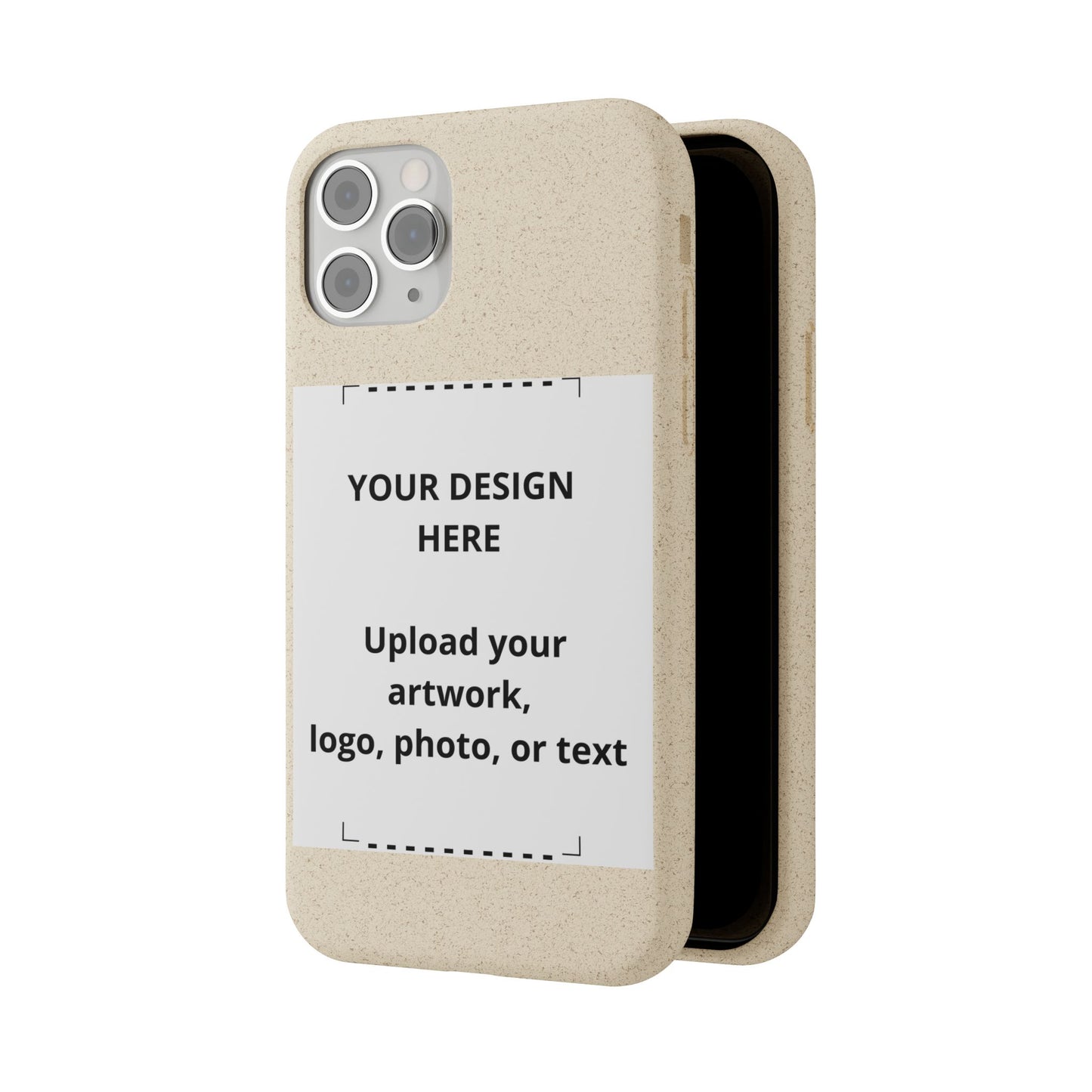 Biodegradable Custom Phone Case — Eco-Friendly Personalized iPhone Cover
