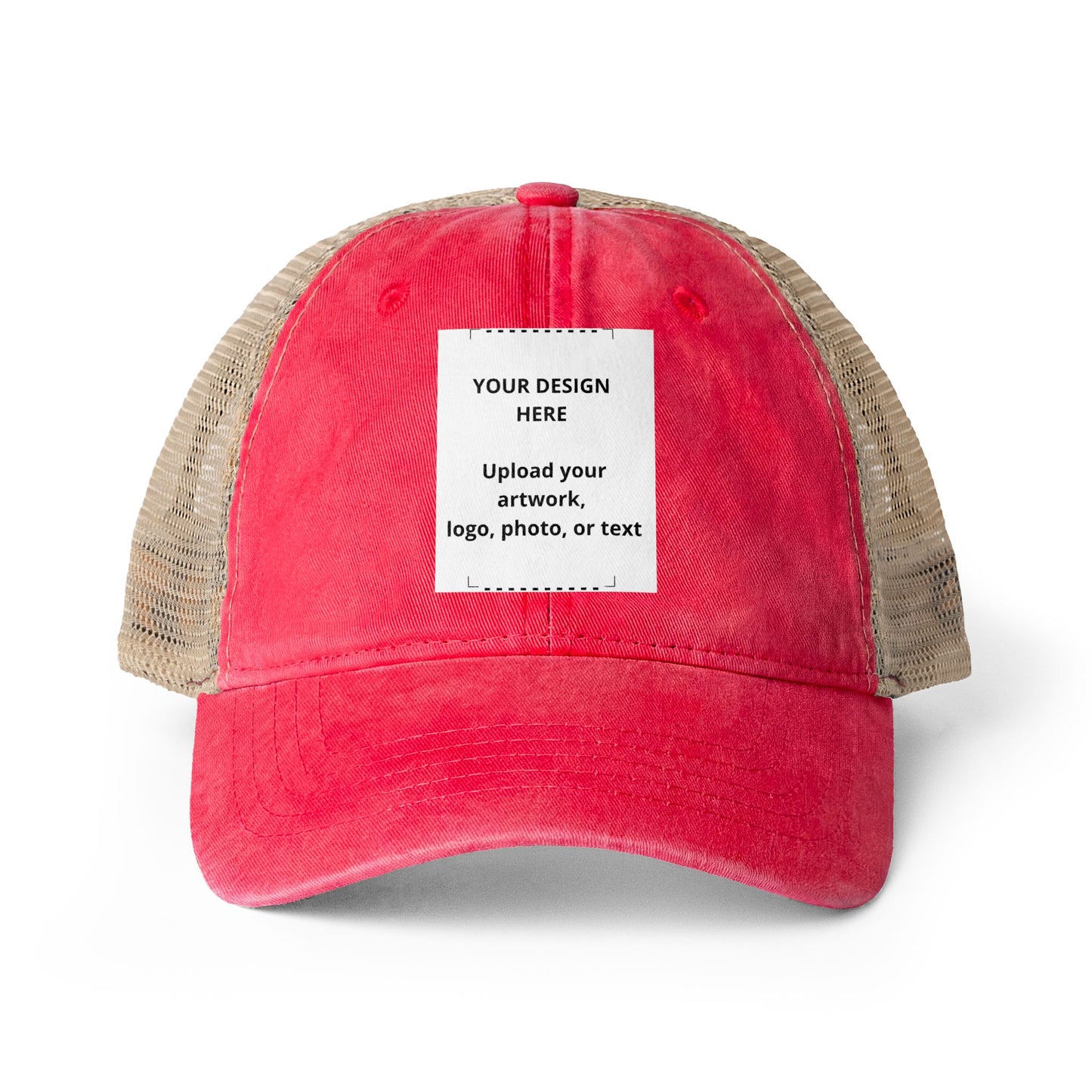 Women's Washed Mesh-Back Cap
