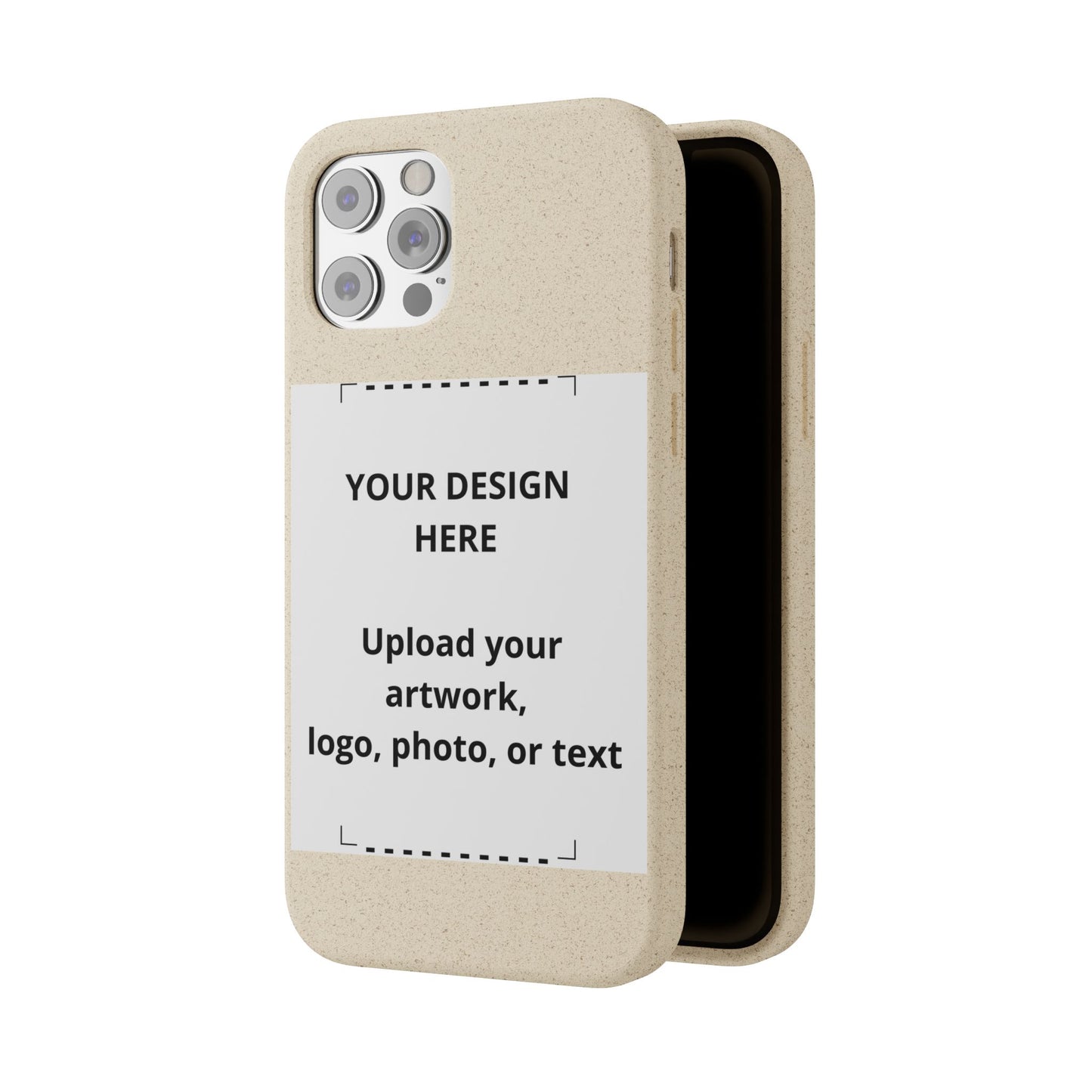 Biodegradable Custom Phone Case — Eco-Friendly Personalized iPhone Cover