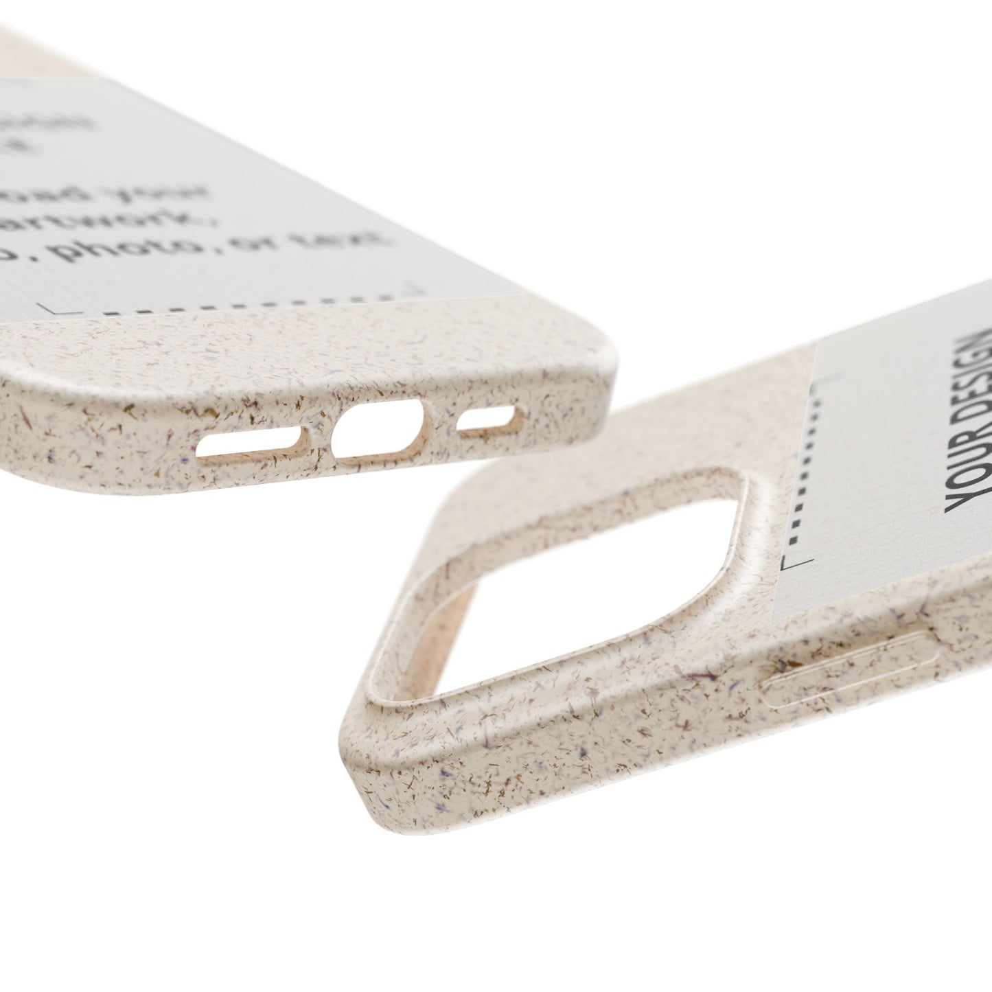 Biodegradable Custom Phone Case — Eco-Friendly Personalized iPhone Cover