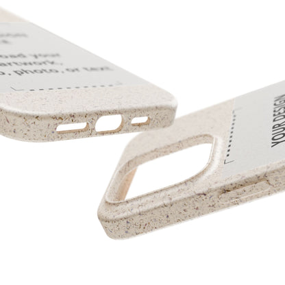 Biodegradable Custom Phone Case — Eco-Friendly Personalized iPhone Cover