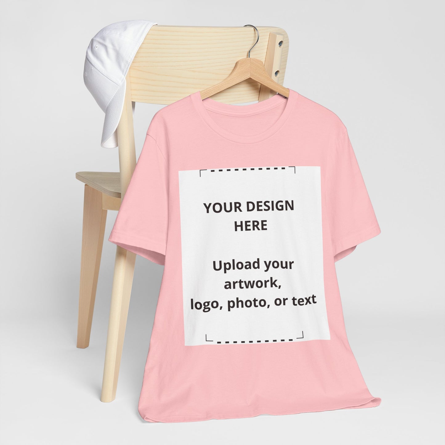 Custom Graphic T‑Shirt — Personalized Upload Tee (Add Your Design, Logo, Photo or Text)