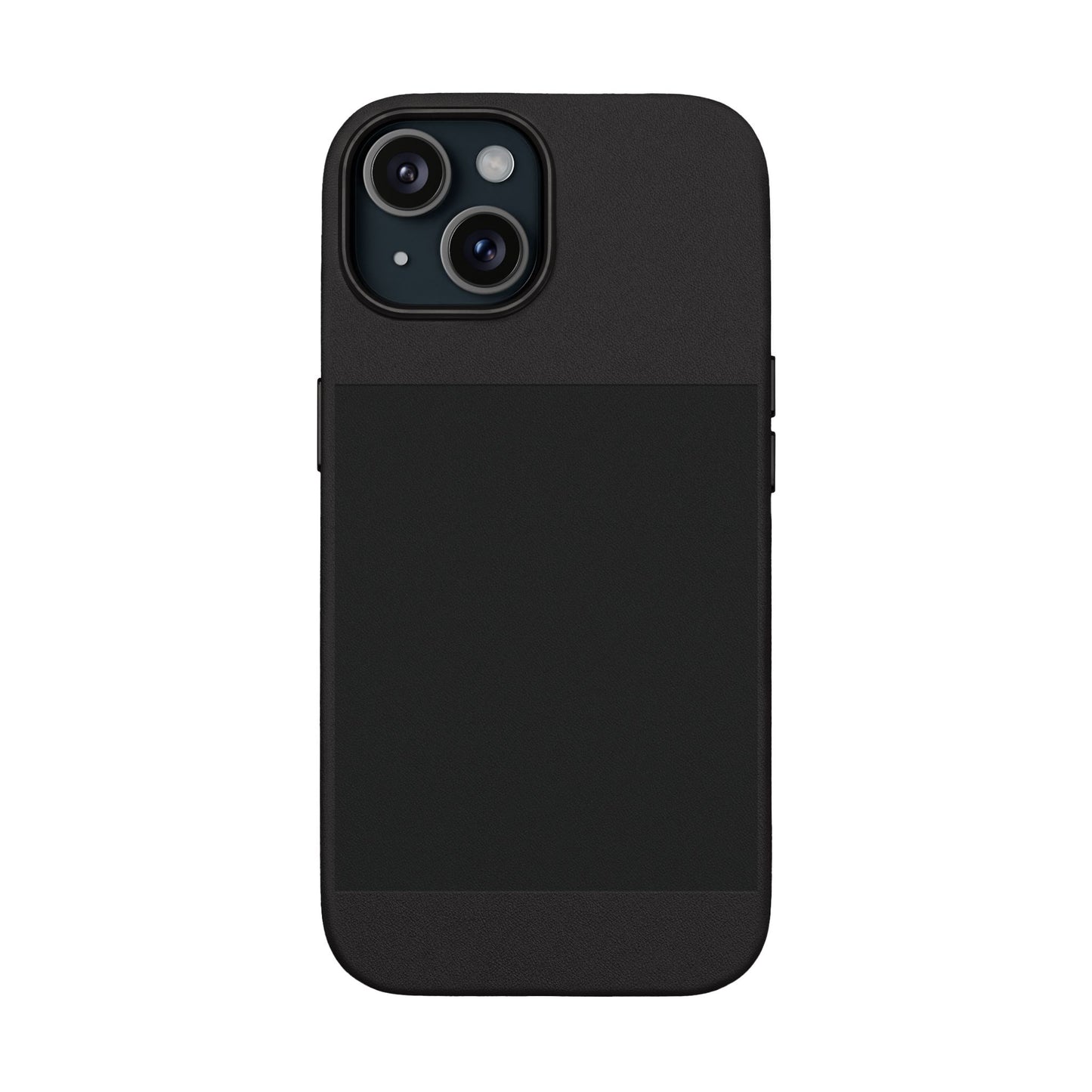 Engravable PU Leather Phone Case — Custom Minimalist Protective Cover