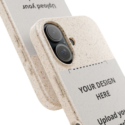 Biodegradable Custom Phone Case — Eco-Friendly Personalized iPhone Cover