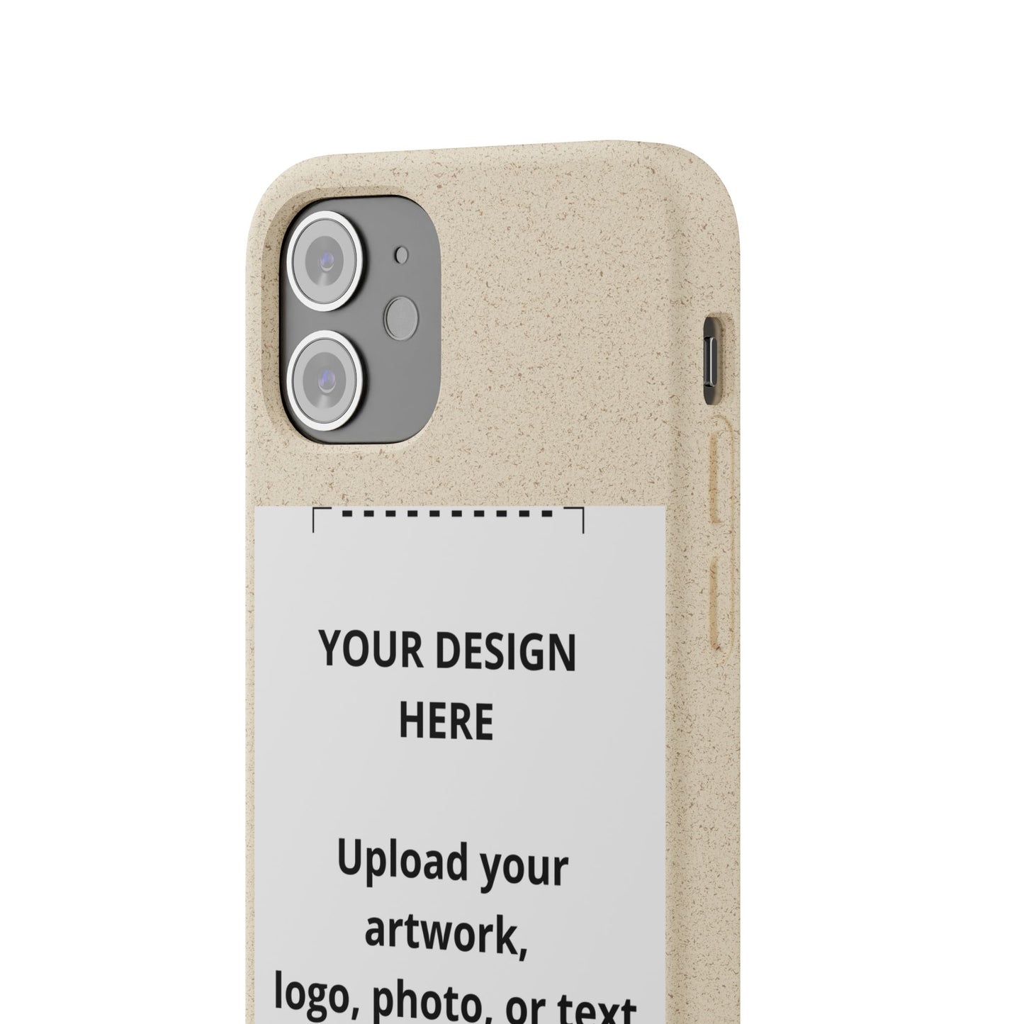 Biodegradable Custom Phone Case — Eco-Friendly Personalized iPhone Cover