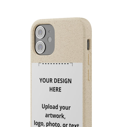 Biodegradable Custom Phone Case — Eco-Friendly Personalized iPhone Cover