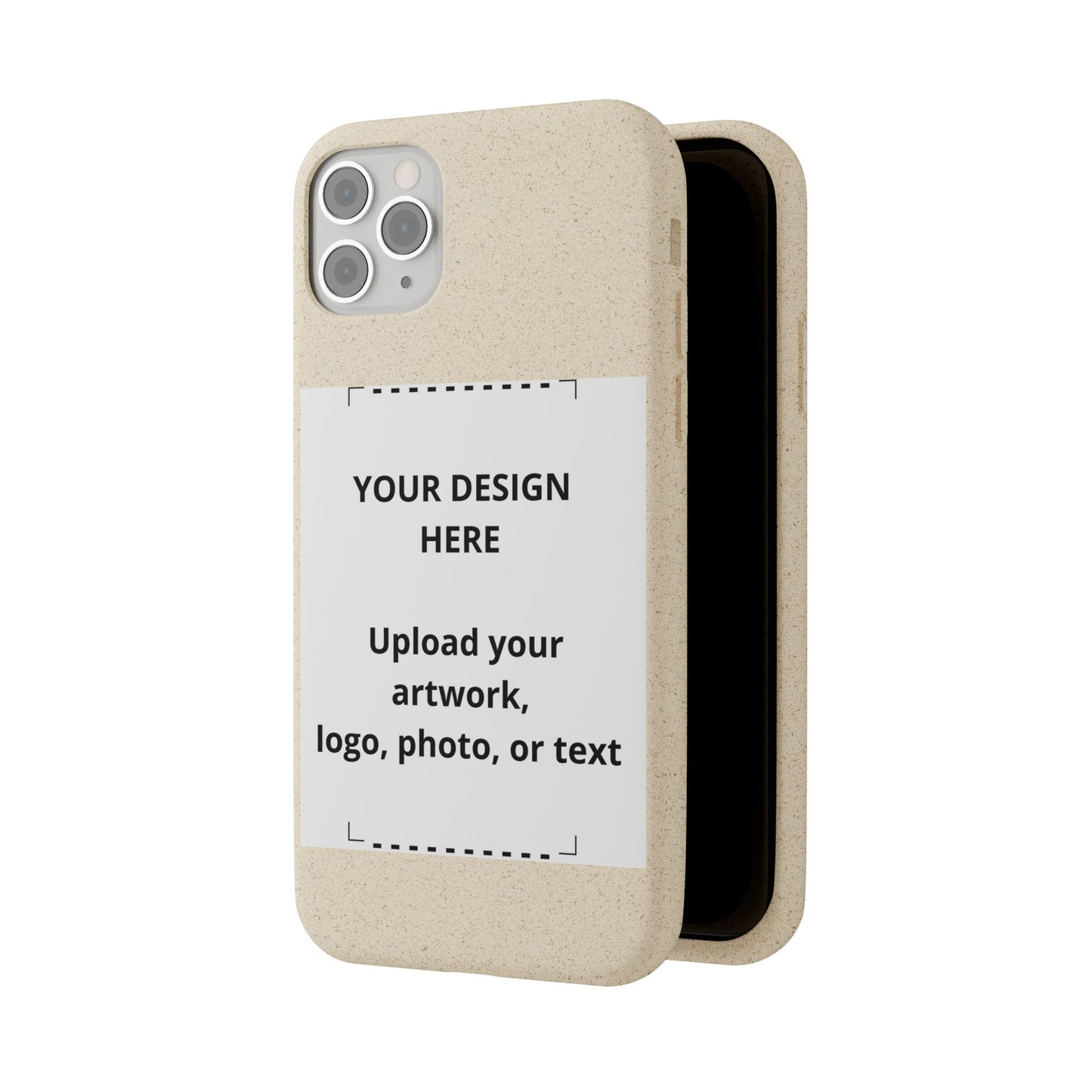 Biodegradable Custom Phone Case — Eco-Friendly Personalized iPhone Cover