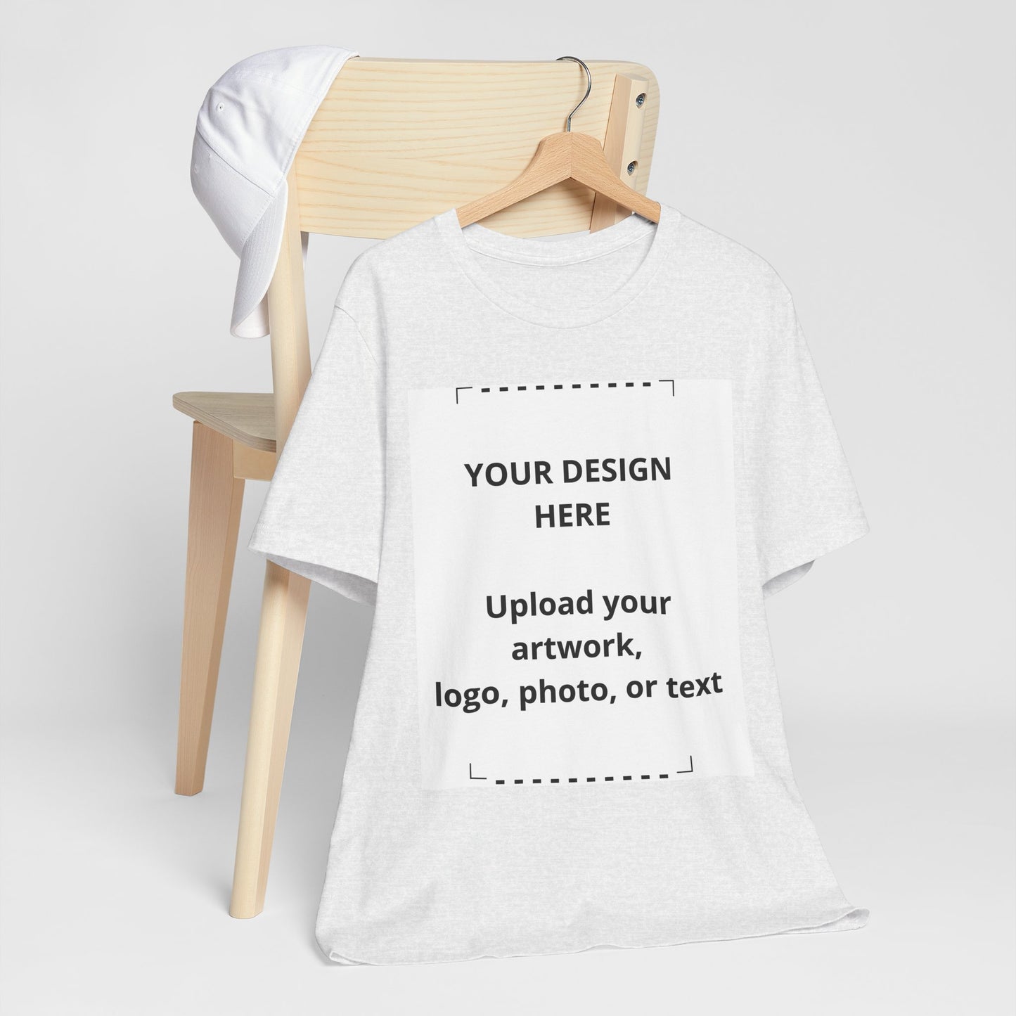Custom Graphic T‑Shirt — Personalized Upload Tee (Add Your Design, Logo, Photo or Text)
