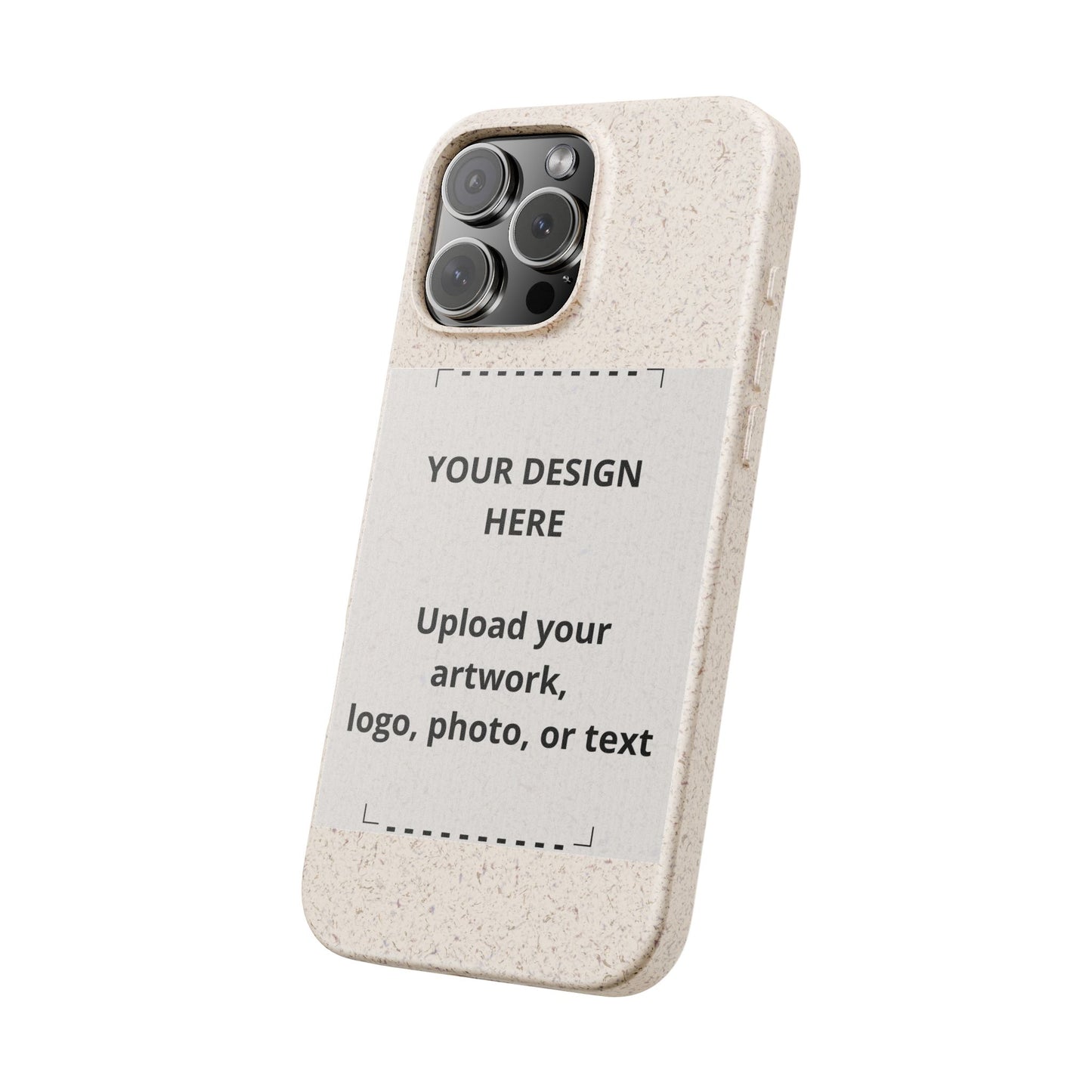 Biodegradable Custom Phone Case — Eco-Friendly Personalized iPhone Cover