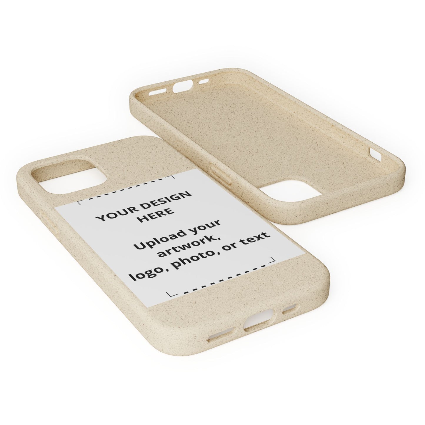 Biodegradable Custom Phone Case — Eco-Friendly Personalized iPhone Cover