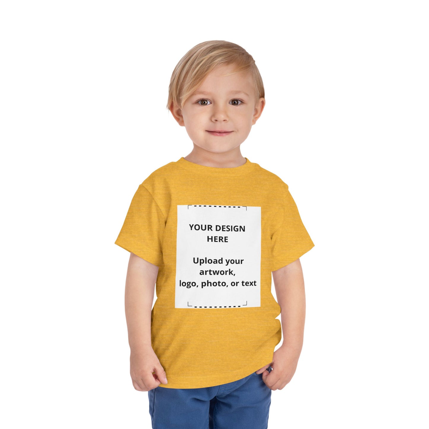 Custom Toddler Tee — Personalized Kids Short Sleeve Shirt