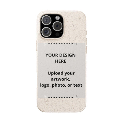 Biodegradable Custom Phone Case — Eco-Friendly Personalized iPhone Cover