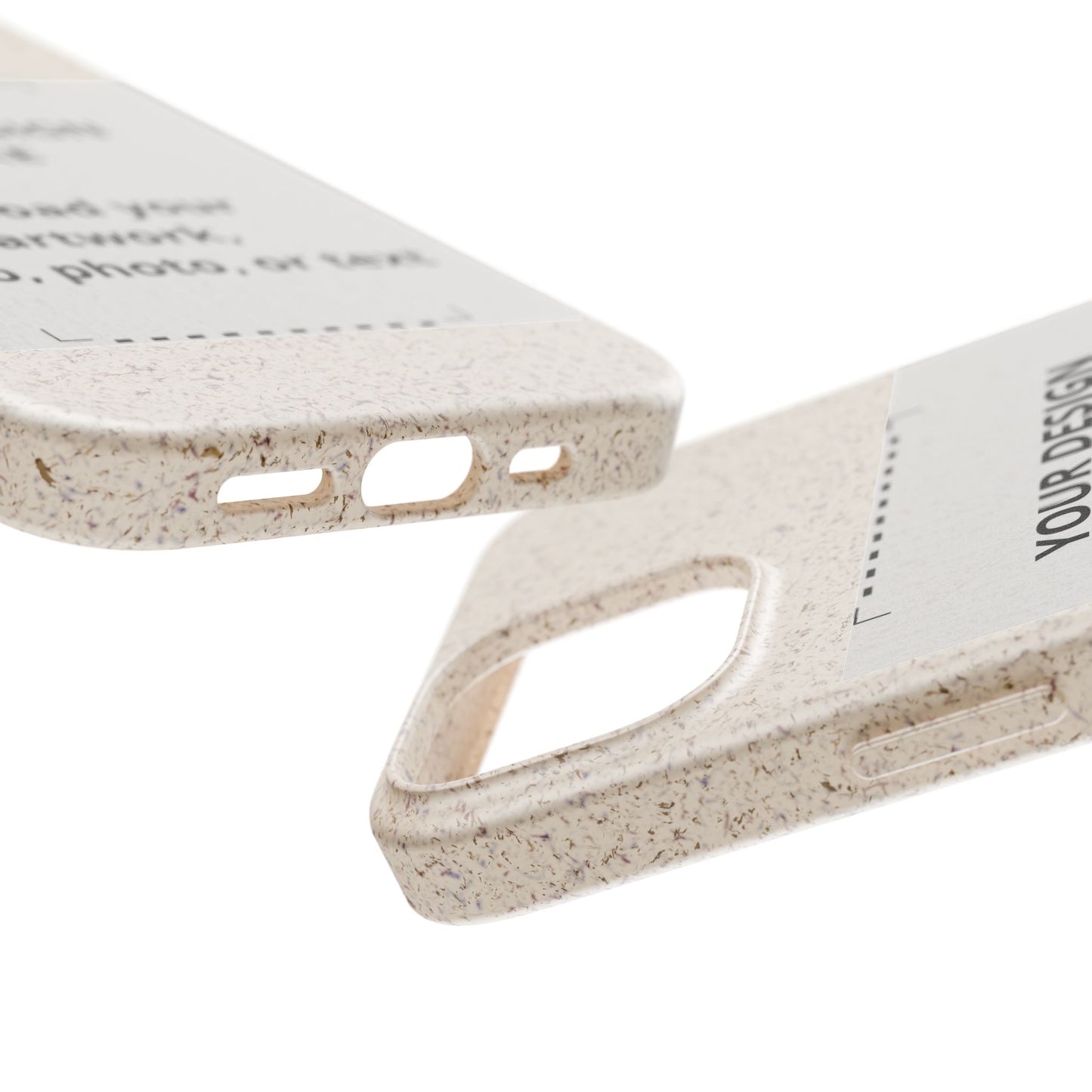 Biodegradable Custom Phone Case — Eco-Friendly Personalized iPhone Cover