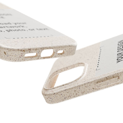 Biodegradable Custom Phone Case — Eco-Friendly Personalized iPhone Cover